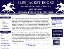 Tablet Screenshot of bluejacketbooks.com